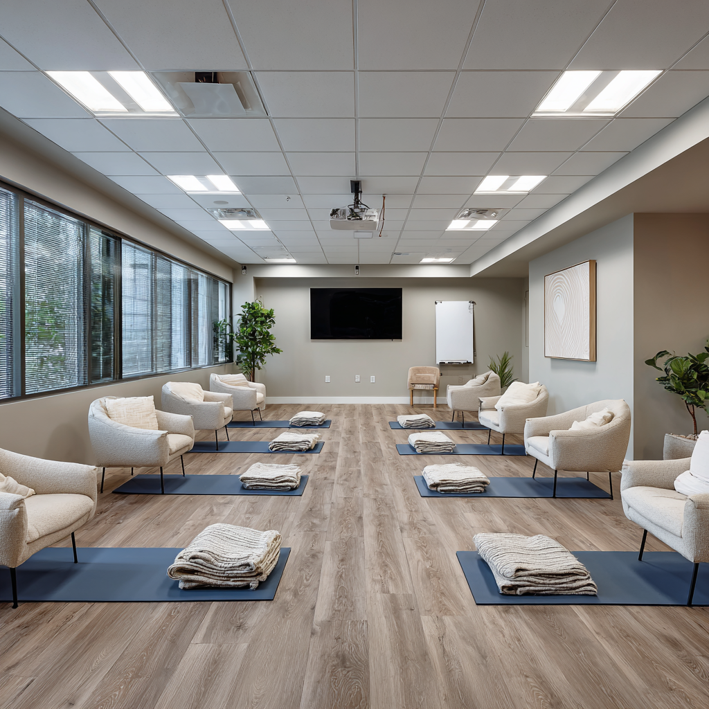 Medical detox suite at Light Wellness in Jurupa Valley, California